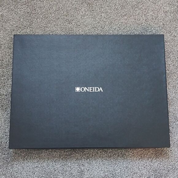 Oneida Made In U.S.A. Mixed Metal‎ 18/8 Stainless Serving Tray In Original Box - Picture 7 of 11